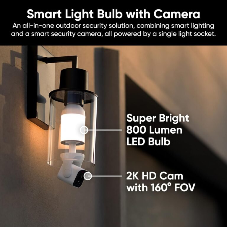 Bulb Camera: 7 Ultimate Secrets For Amazing Home Security In 2026 7 718 MjdWK3L. AC SL1500