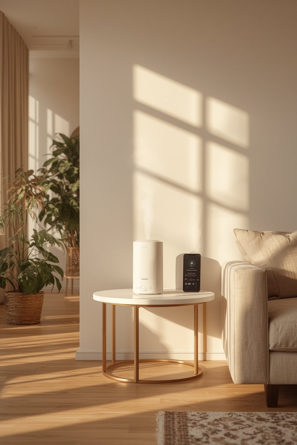 smart humidifier product view