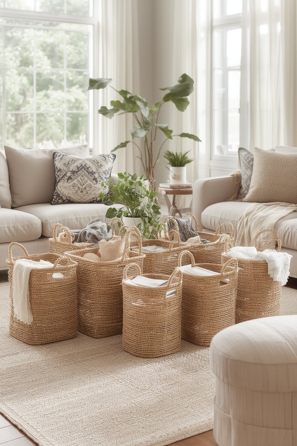 weave basket product view