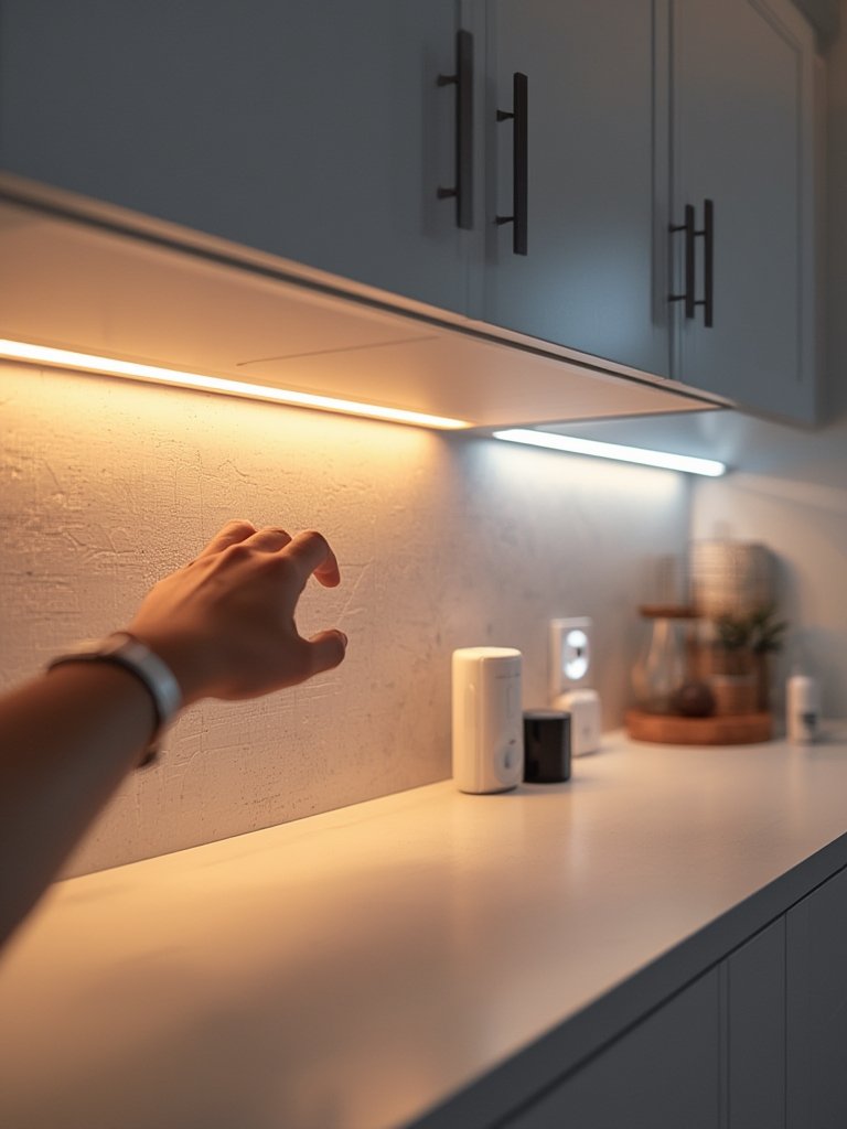 smart lighting in action