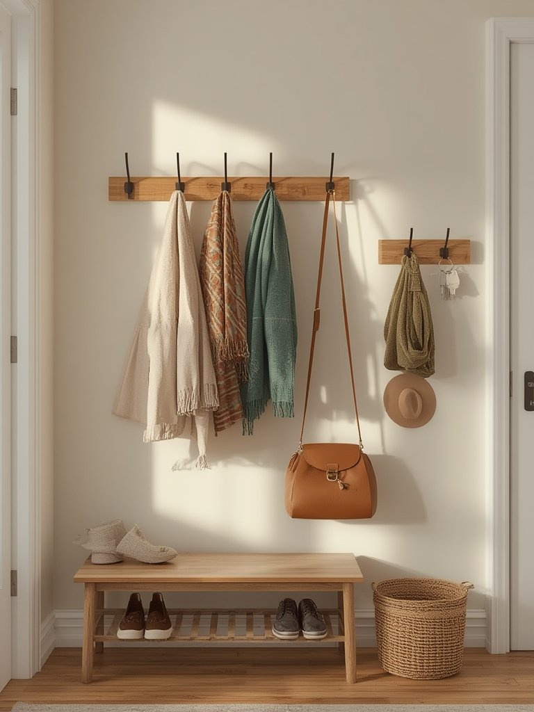 wooden coat in action