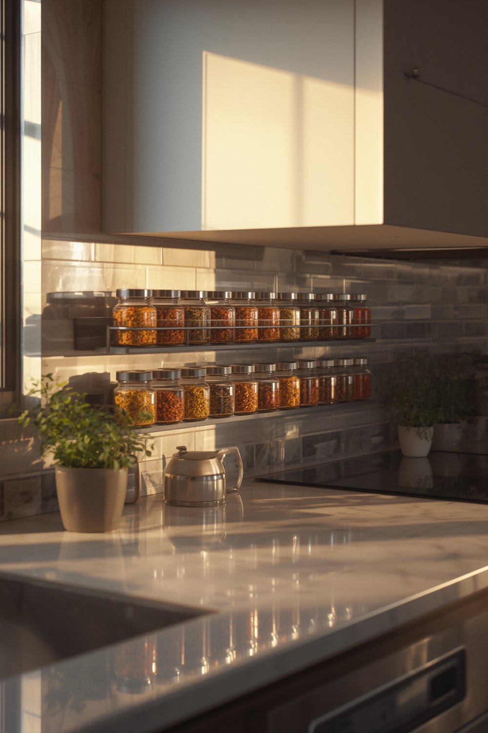 magnetic spice rack - Illustration 1