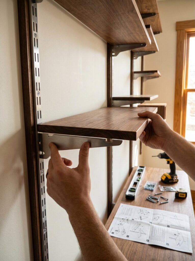 Space-Saving Storage, Modular Closet Solutions, Customizable Shelves