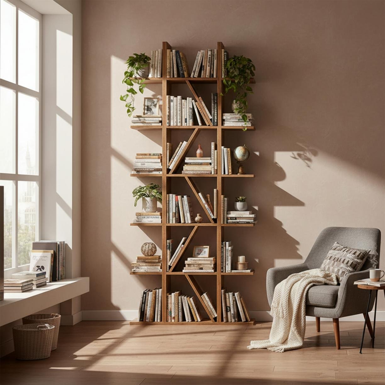tree bookshelf product view