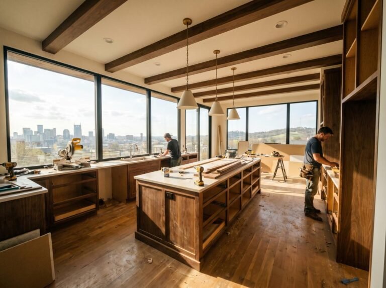 Informational: User wants to discover expert tips and solutions for renovating kitchens in Nashville.