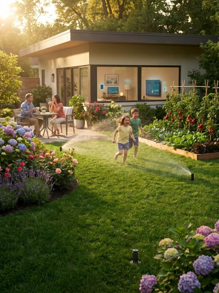 Smart Irrigation System, Wi-Fi Sprinkler Controller