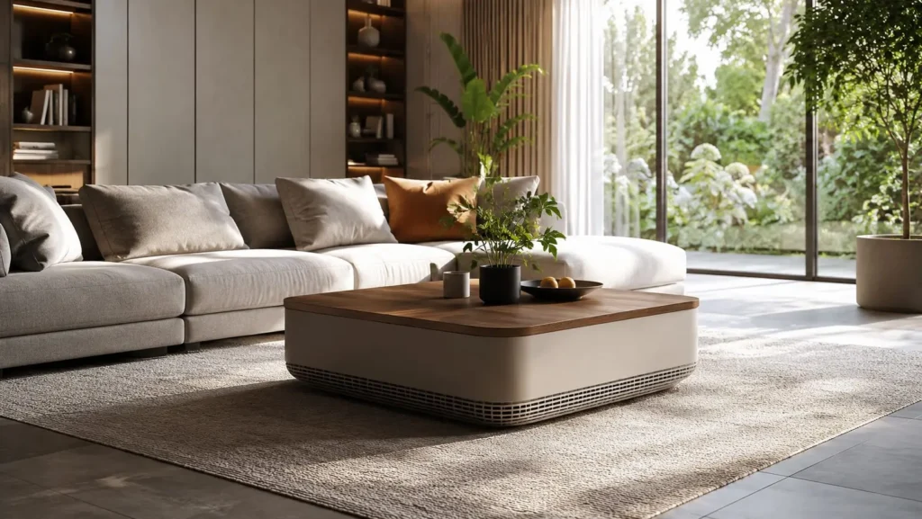 Air Purifier Table: 7 Best Ways to Improve Bedroom Air Quality (Proven Guide) 2 smart air purifier table, HEPA table purifier, air purifier nightstand, multifunctional air purifier furniture, small space air purifier table