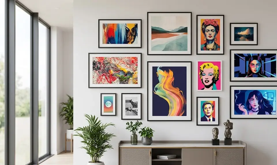 Smart Art Frame: 7 Amazing Ways to Enhance Your Decor (Proven Guide) 4 digital picture art frame, app controlled art frame, smart wall art display, WiFi digital art frame, rotating digital artwork frame