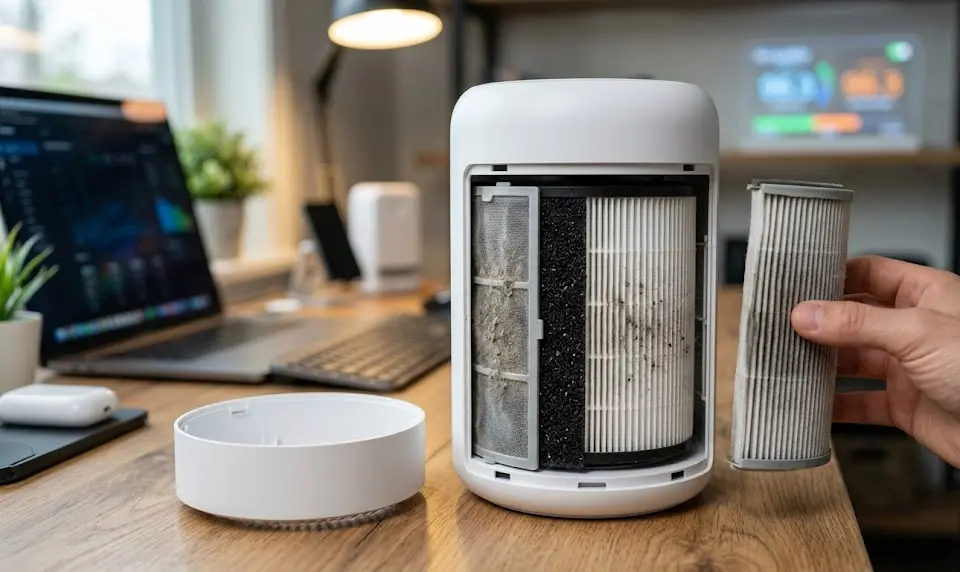 Mini Air Purifier: 7 Best Ways to Improve Air Quality (Proven Guide) 2 desktop air purifier, portable HEPA air purifier, bedroom mini air purifier, compact air purifier for office, small air purifier for allergies
