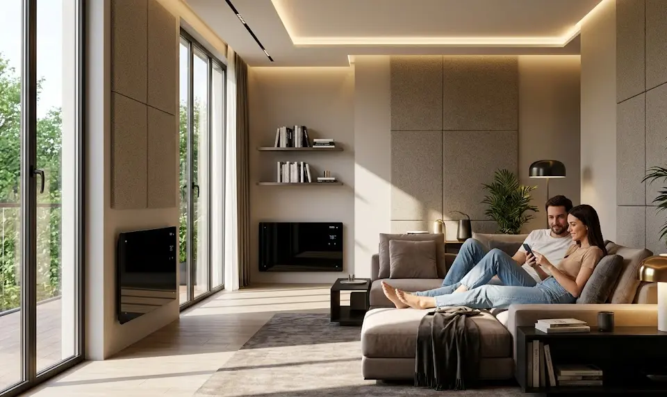 smart electric heater - Illustration 1