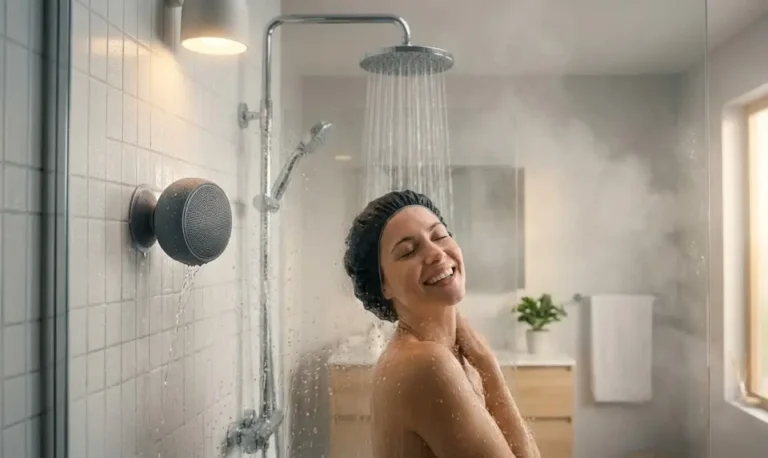 Mini Bluetooth Shower Speaker: 8 Best Ways to Get Proven Steam-Proof Sound (Guide) 8 small bluetooth bathroom speaker, suction cup shower speaker, waterproof speaker for bathroom, portable shower speaker, compact waterproof bluetooth speaker