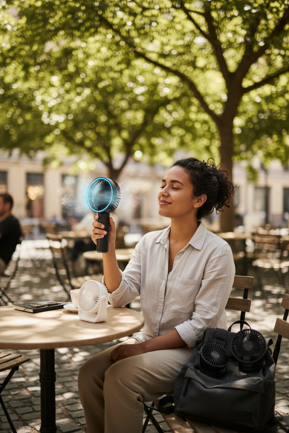 Portable Fan: 7 Ultimate Secrets For Amazing Cooling In 2026 2 portable fan in action