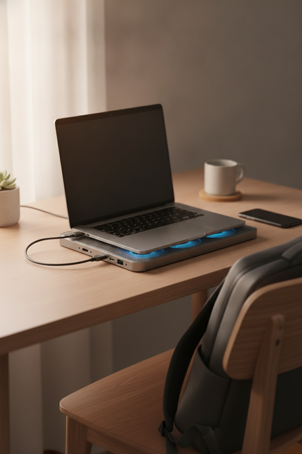 Laptop Cooler: 3 Ultimate Secrets for Amazing Cooling Solution 2026 2 laptop cooler in action