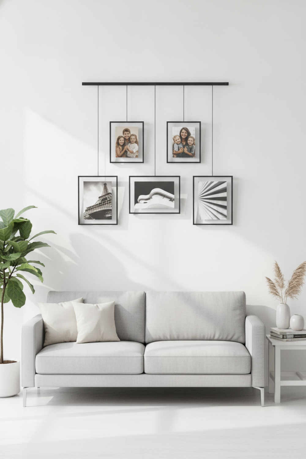 modern photo display