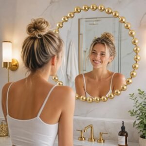 bathroom mirror