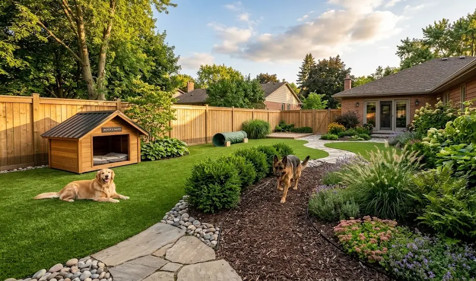Backyard barkitecture, resilient garden plants for dogs, pet safe shrubs
