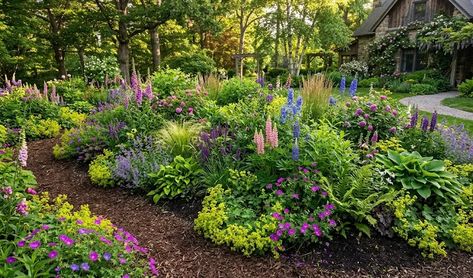 Maximalist garden