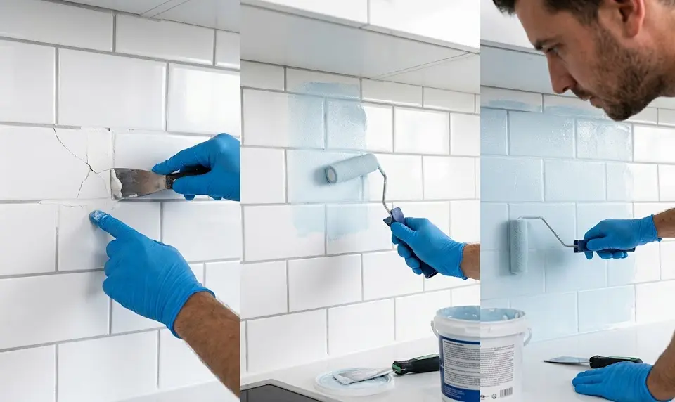Microcement Backsplash: 7 Amazing Ways to Create a Seamless Waterproof Finish (Proven Guide) 3 Seamless kitchen backsplash, microcement bathroom walls, waterproof microcement