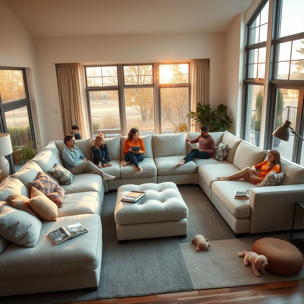 Modular sofa - Illustration 3
