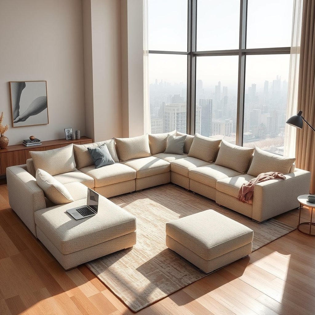 Modular sofa - Illustration 1