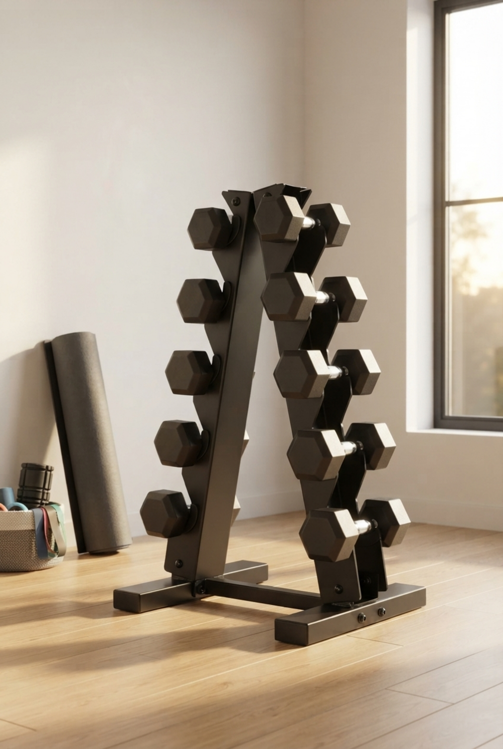 Dumbbell Rack: 7 Ultimate Steps For Amazing Home Gym Organization 2026 2 dumbbell rack in action