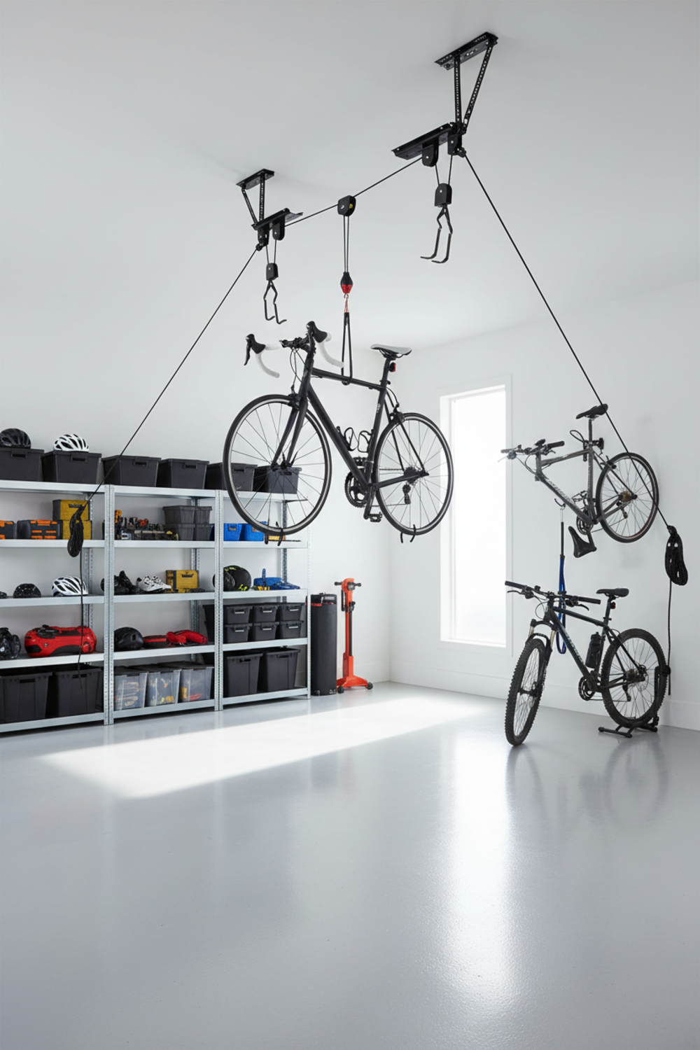 Bike Hoist in action