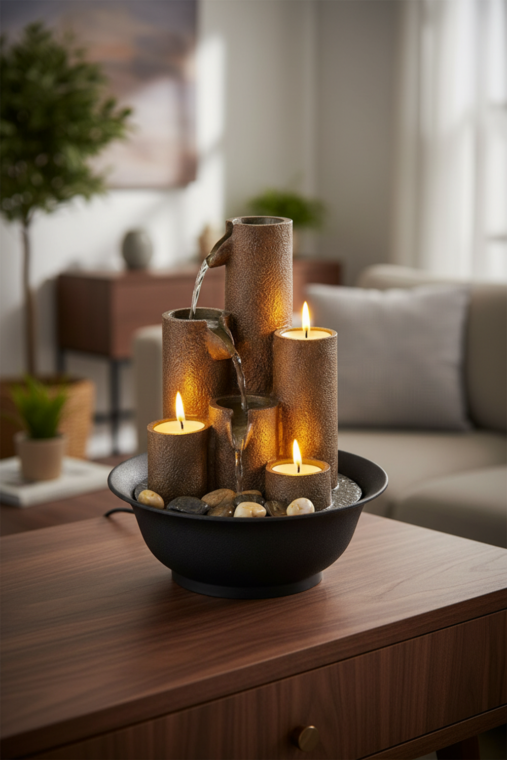 tabletop fountain product view