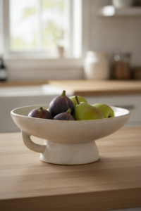 white stoneware