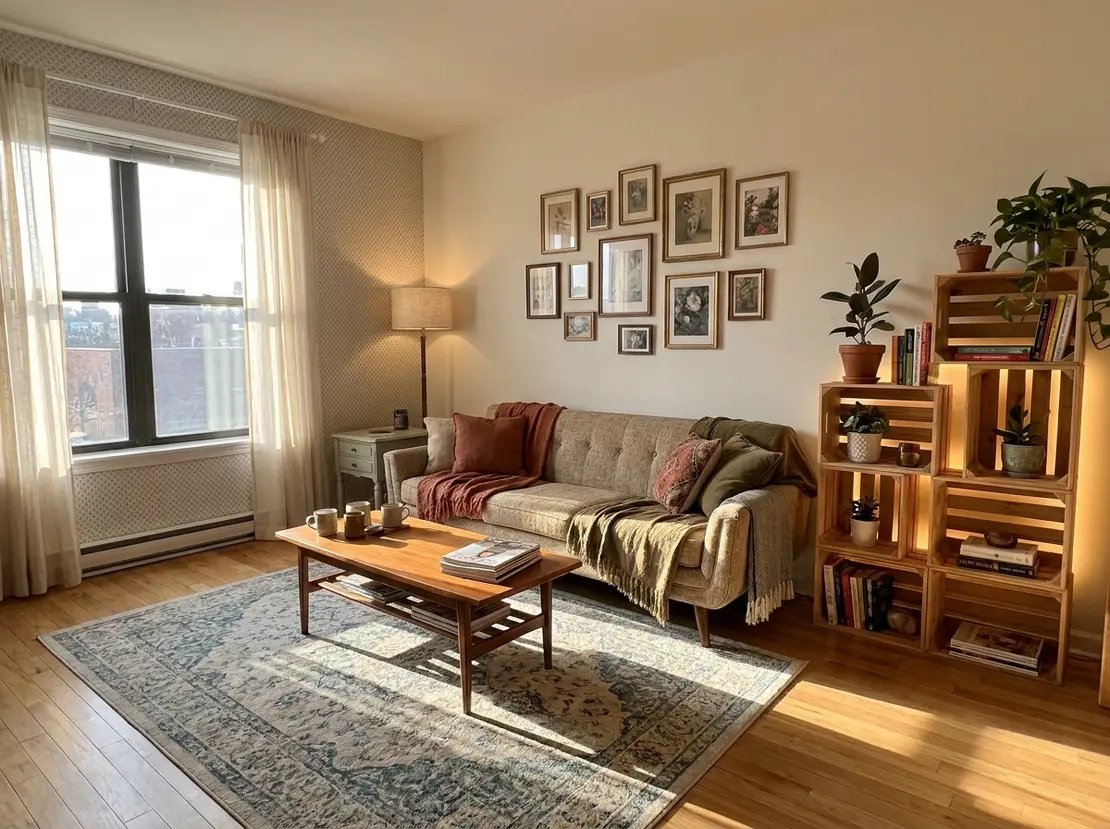 apartment decorating on a budget
