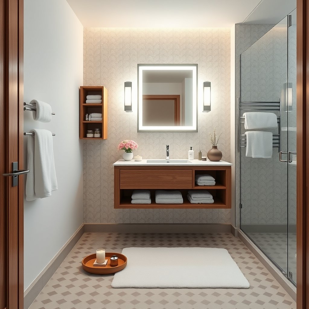 Guest Bathroom Ideas: 9 Amazing Ways to Create a Hospitality-Ready Retreat (Proven Guide) 4 guest bathroom ideas - Illustration 3