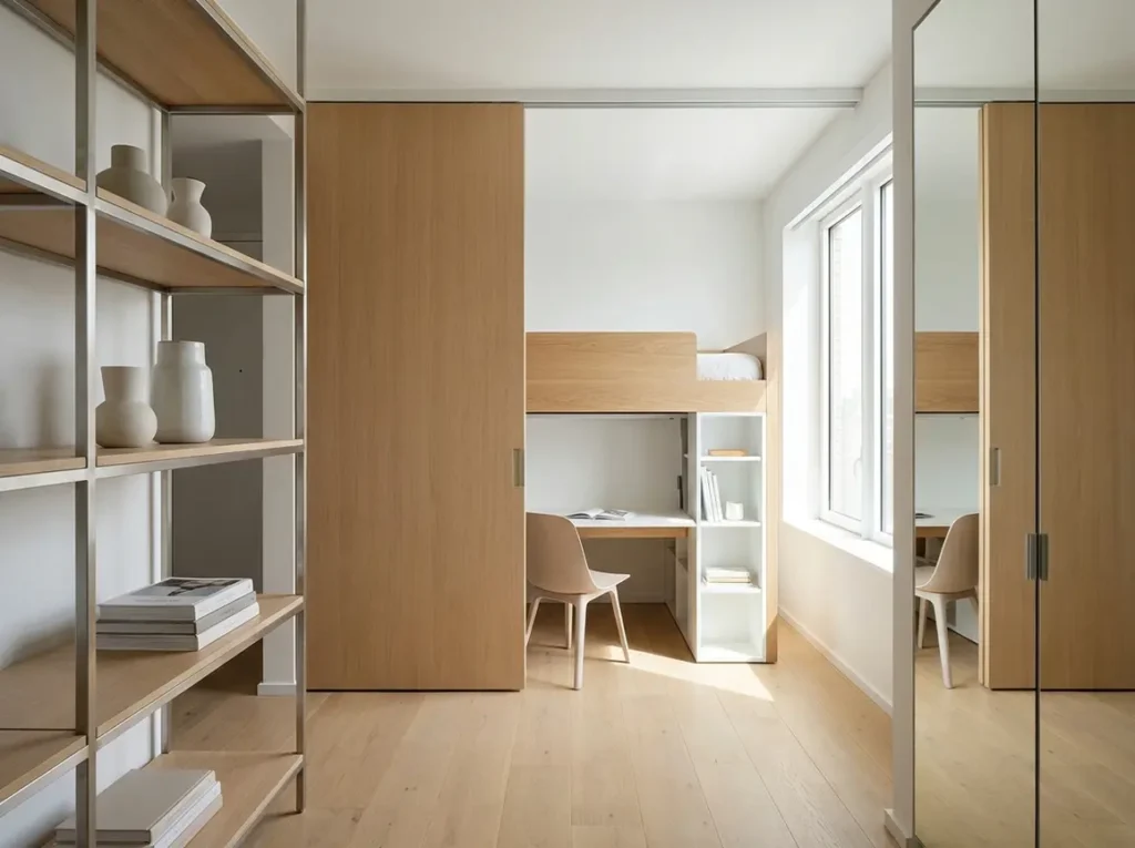 studio apartment layout ideas; small studio organization; studio apartment furniture ideas; tiny home decor; space saving apartment ideas