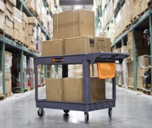 wheeled cart
