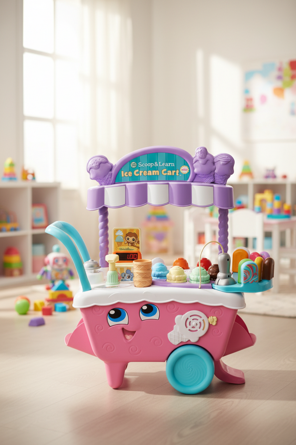 ice cream product view