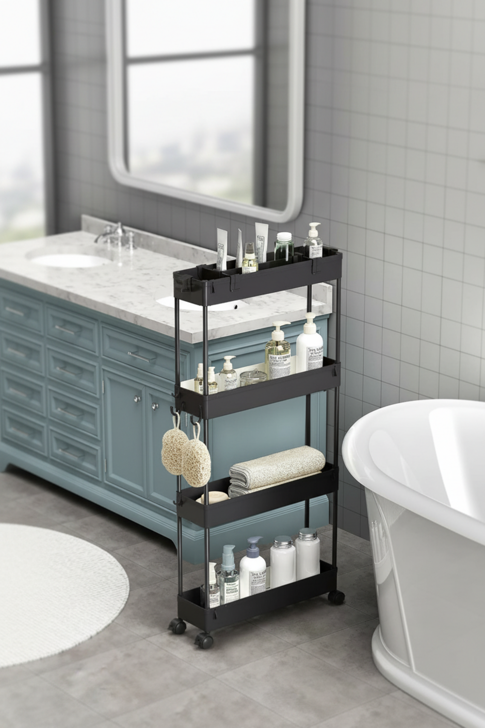 Slim Cart: 4 Ultimate Steps For Amazing Storage In 2026 1 slim cart product view