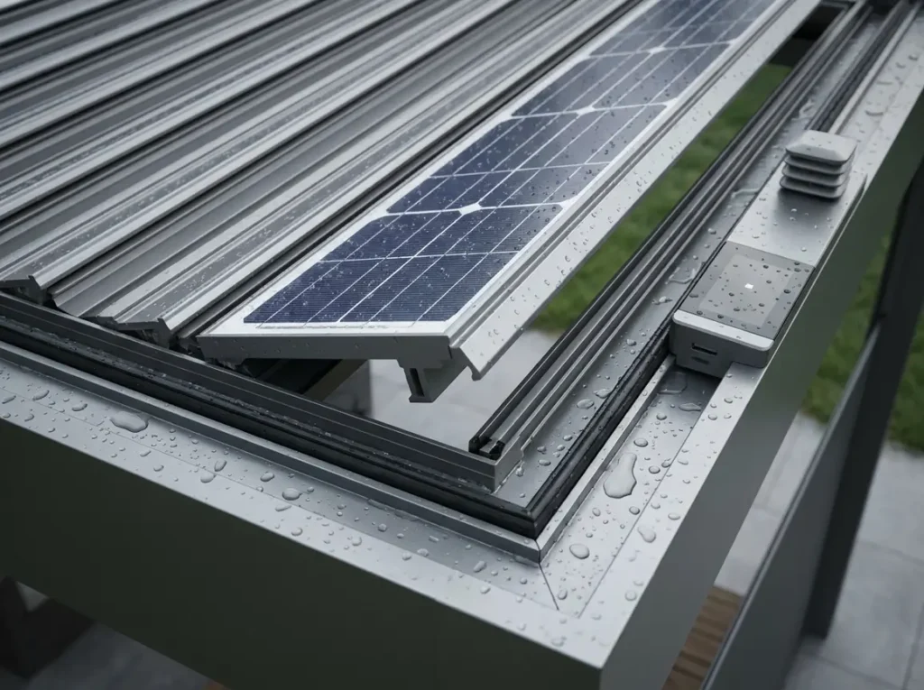 Bioclimatic Solar Pergola