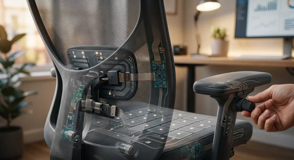 AI Smart Ergonomic Chair: 7 Best Ways To Boost ROI (Proven Guide) 3 smart pressure sensing desk chair, automatic lumbar support chair, ergonomic posture tracking chair, AI office seating, health tracking desk chair