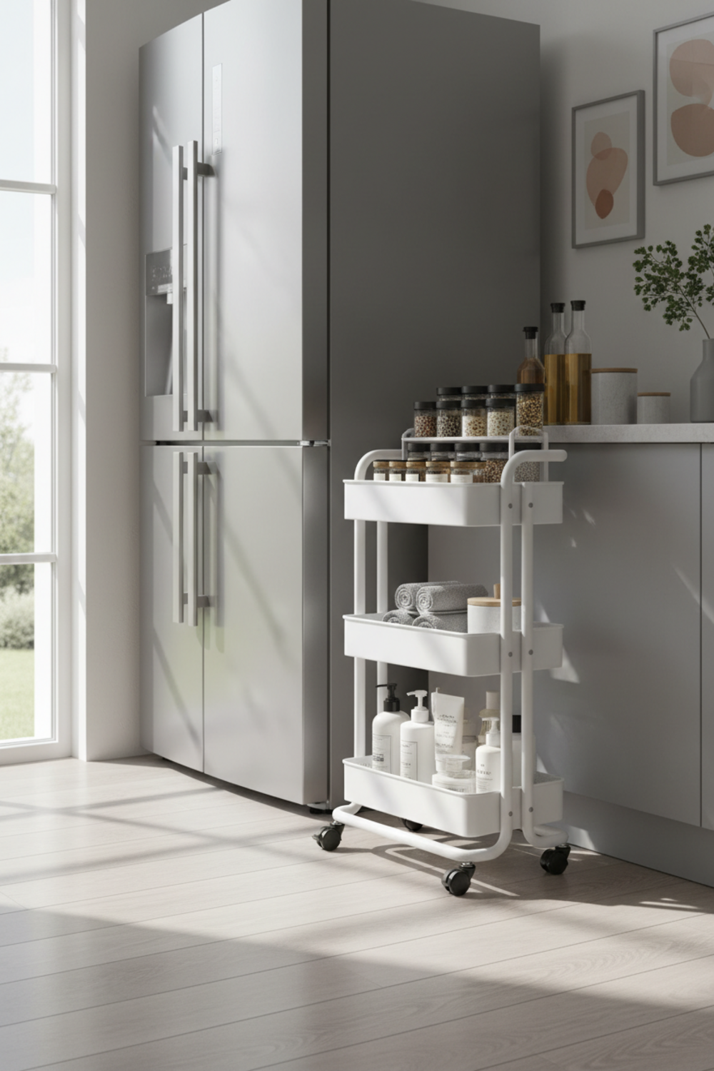 Slim Cart: 4 Ultimate Steps For Amazing Storage In 2026 2 slim cart in action