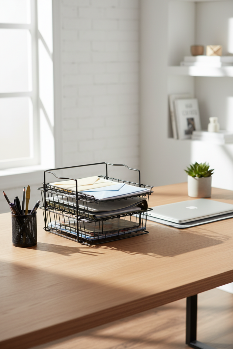 Desk Organizer: 3 Ultimate Steps for Best Office Solution 2026 6 wire desk tray