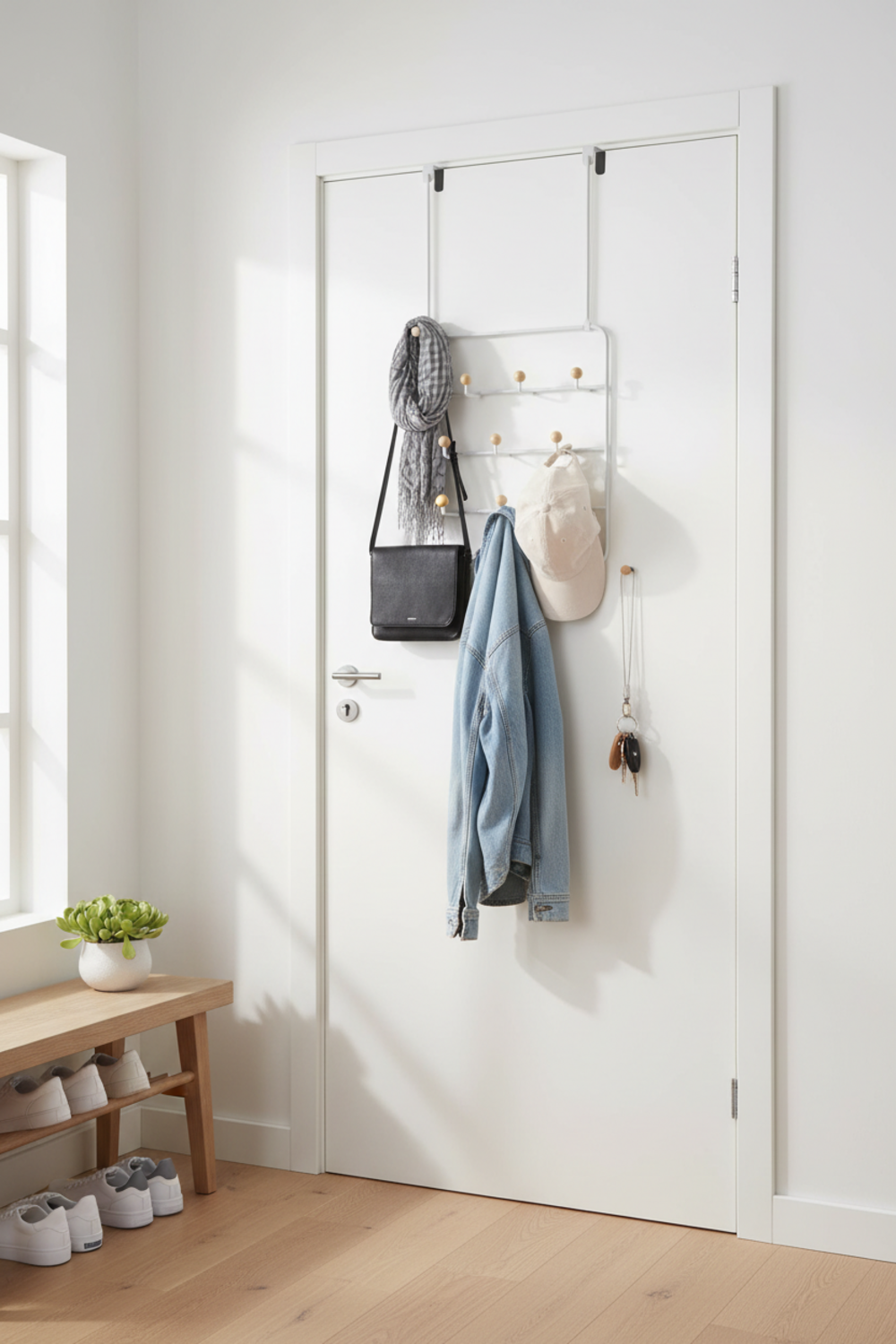 coat rack in action