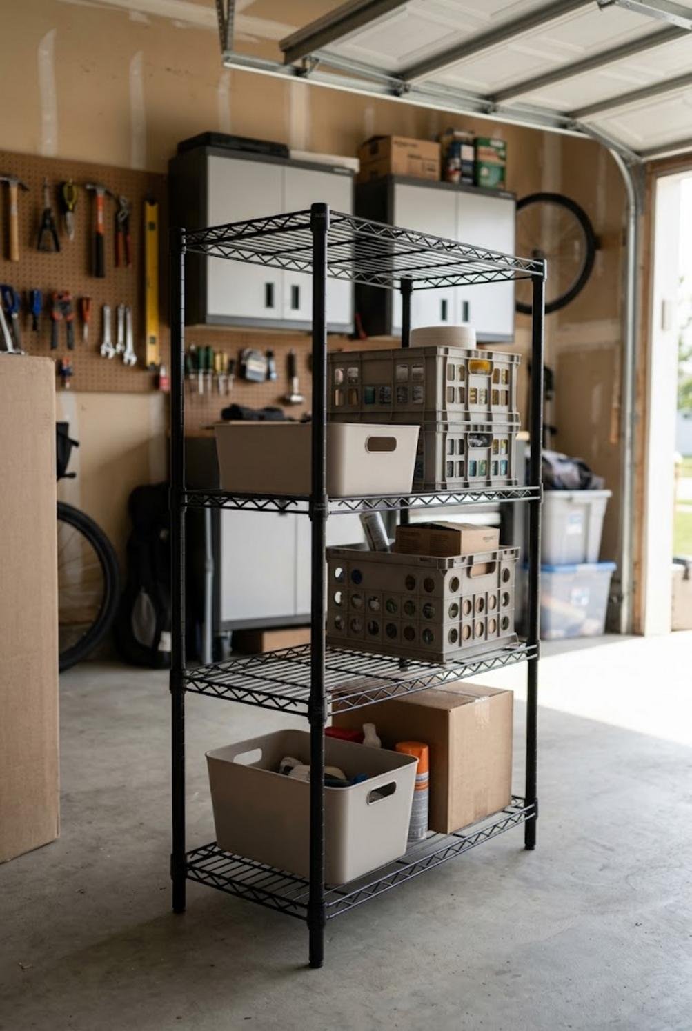 garage shelving product view
